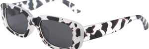 Green Rectangle Frame Fashion Sunglasses - Image 7