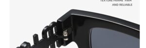 Mtzjh Sunglasses Retro Glasses Women Vintage Travel Small Rectangle Sun Glasses Female Eyewear - Image 3