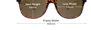 Tortoise Shell Pattern Fort Knocks Polarized Sunglasses - Image 4